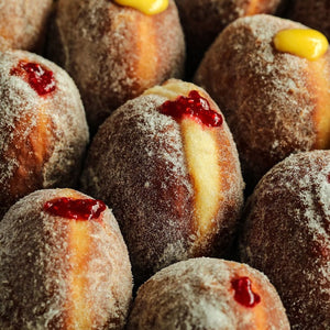 Box of Four Jam Doughnuts (Bridport Only)