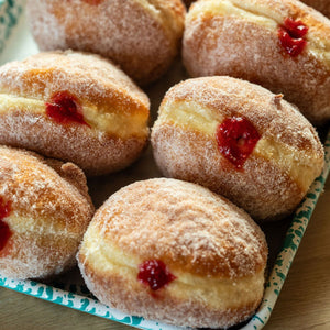 Box of Four Jam Doughnuts (Bridport Only)